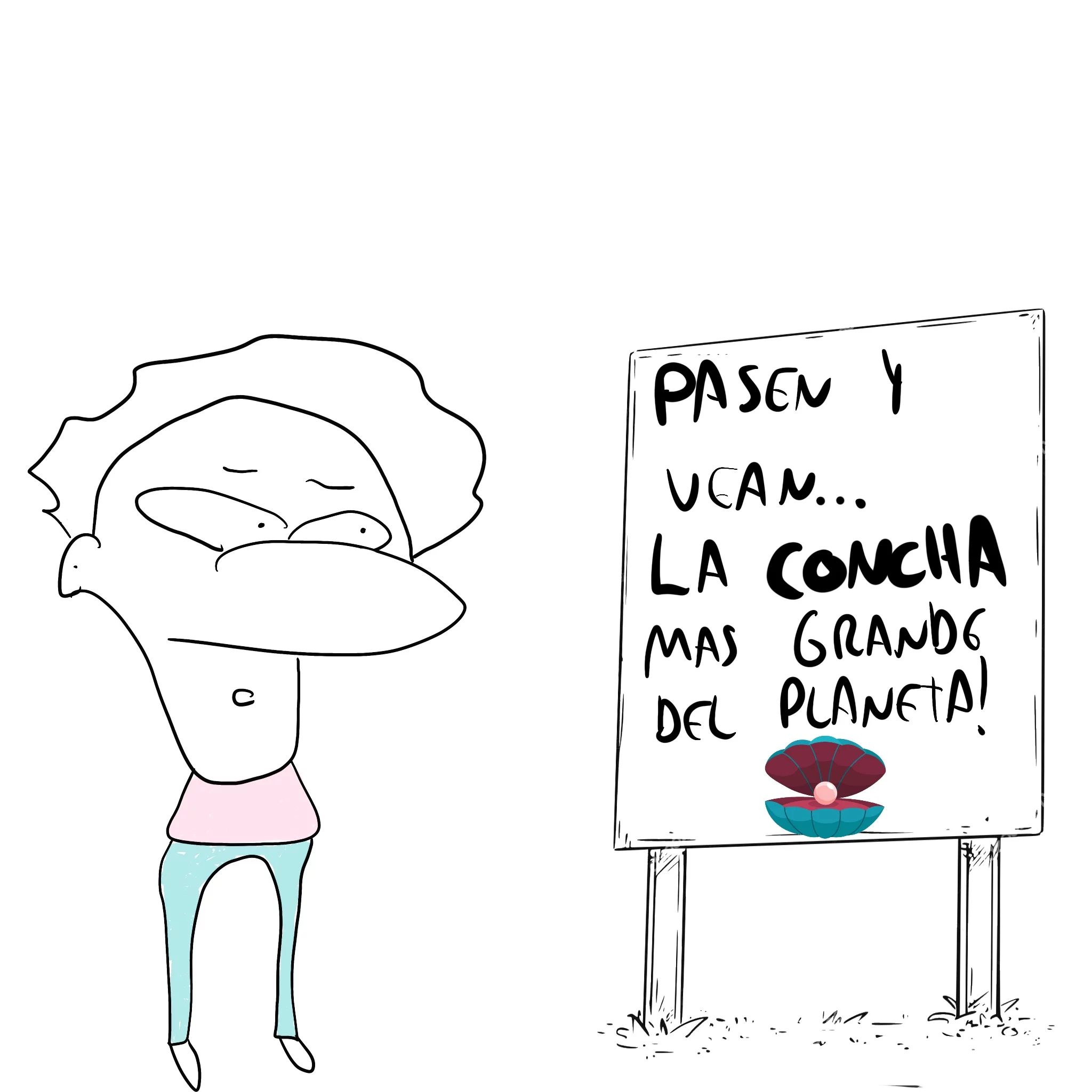 la concha mas grande
